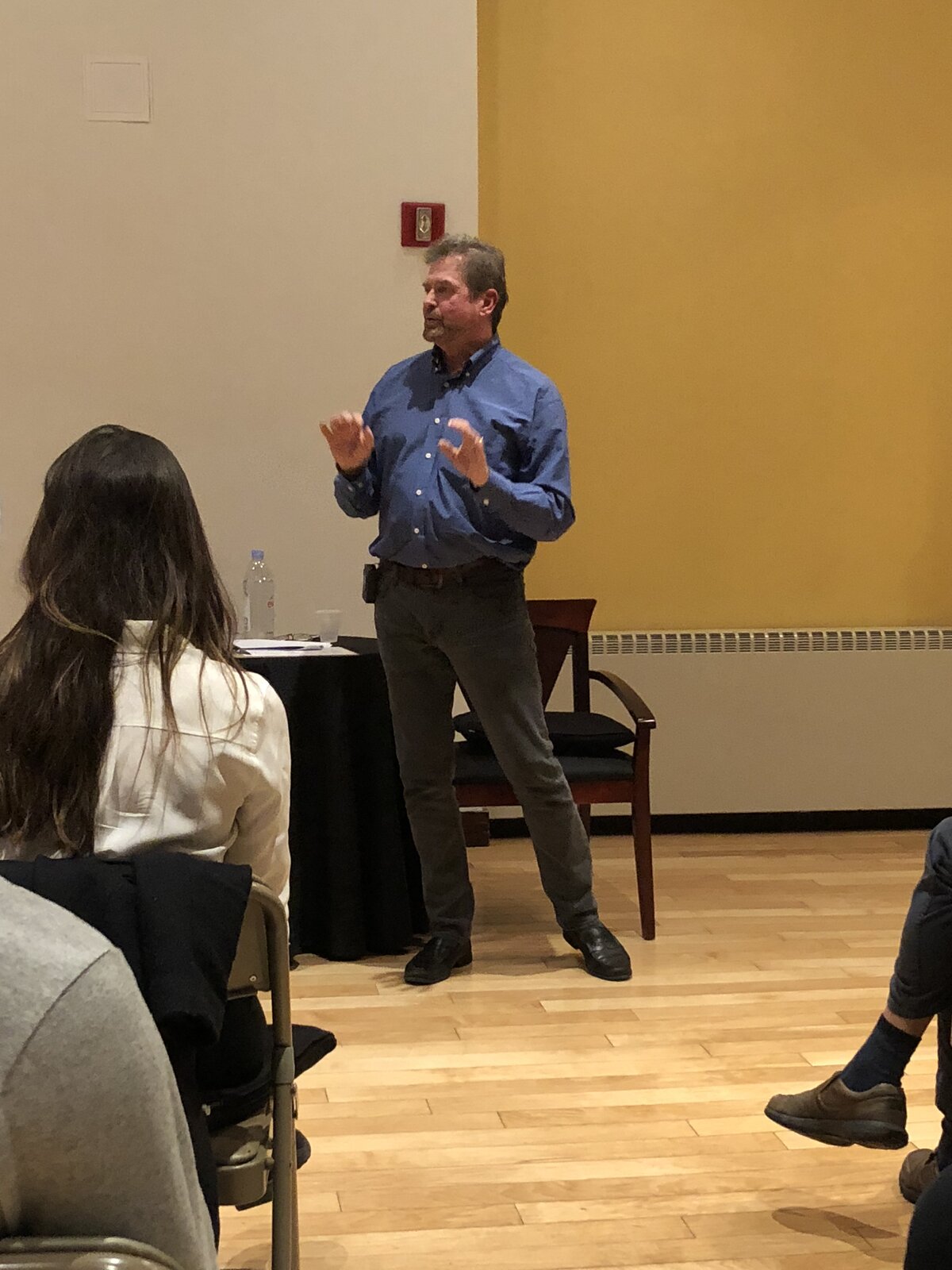 Thomas M. Jones teaching a Paradox Class